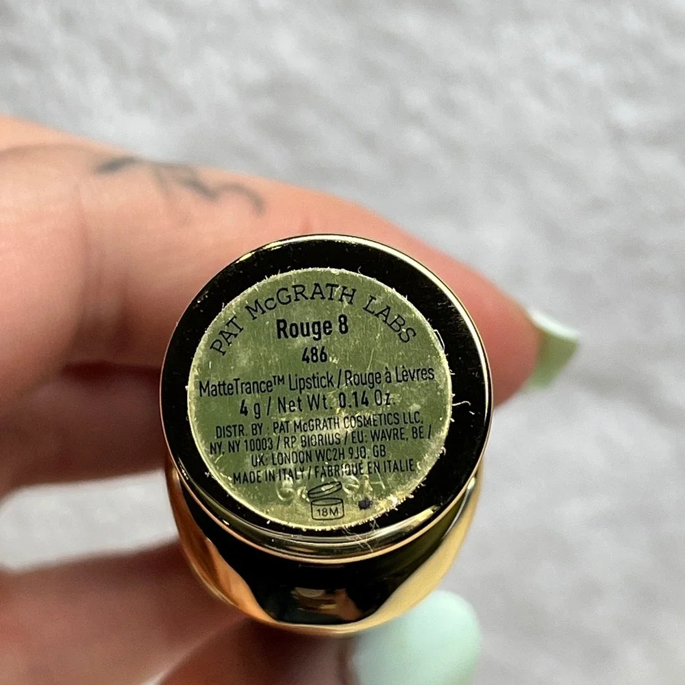 Pat‎ McGrath Labs MatteTrance Lipstick Rouge 8 486 0.14 oz Full Size